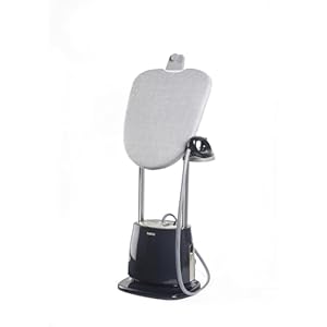 Beldray Upright Clothes Steamer - 1.5L Garment Steamer & Iron, Digital Control Panel, Built-In Ironing Board, 3 Adjustable Positions, 5 Steam Settings, SureTemp Technology, Includes Hanger Hook, 2180W