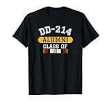 DD-214 Alumni Class of OEF Afghanistan Veteran Pride T-Shirt