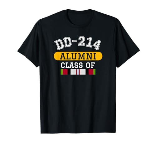 DD-214 Alumni Class of OEF Afghanistan Veteran Pride T-Shirt
