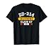 DD-214 Alumni Class of OEF Afghanistan Veteran Pride T-Shirt
