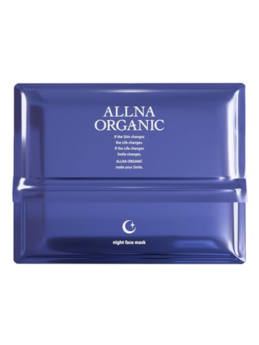 【日中のダメージに集中ケア】オルナ オーガニック フェイスパック フェイスマスク [ 植物アロマの香り ] 無添加 パック 顔用 贅沢時間 毛穴 ケア オーガニックコットン使用 保湿 (夜用・シカ) 大容量 30枚入りのサムネイル