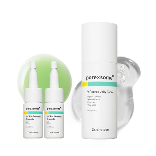 Dr. Nineteen PoreXsome Ampoule & V.Peptox Toner