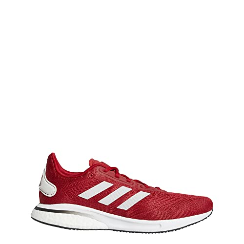 adidas Mens Supernova Running Sneakers Shoes - Red