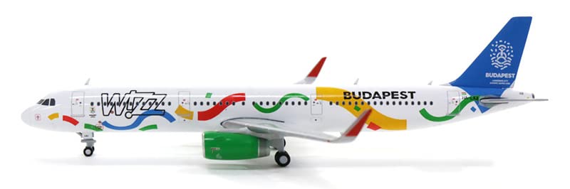 Amazon | JC Wings 1/400 完成品 for Wizz Air Hungary Budapest 2024