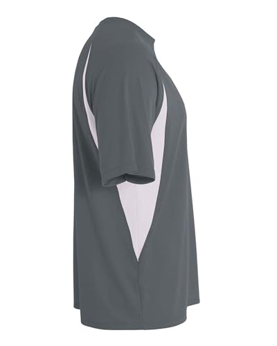 Hardcore Men's Short Sleeve Rash Guard Comfortable Performance Swim Shirt4