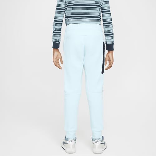 Nike Sportswear Tech Fleece Big Kids' Joggers (HV5869-474, Glacier Blue/Black/Black)2