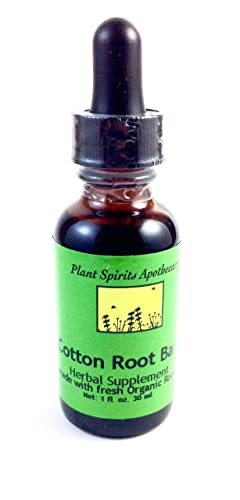Cotton Root Bark Tincture by Texas Medicinals, 1 oz. Dietary Supplement