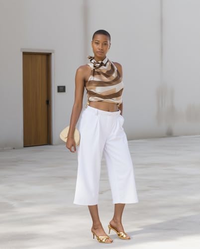 Aachcol Womens Strappy Kitten Heels Mules Open Toe Low Heel Sandals Slip-on Party Dress Shoes 2.5 Inches Heels3