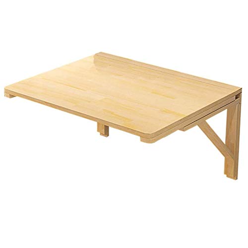 Table pliante murale 60x40cm en bois pour optimiser l'espace d'un petit studio