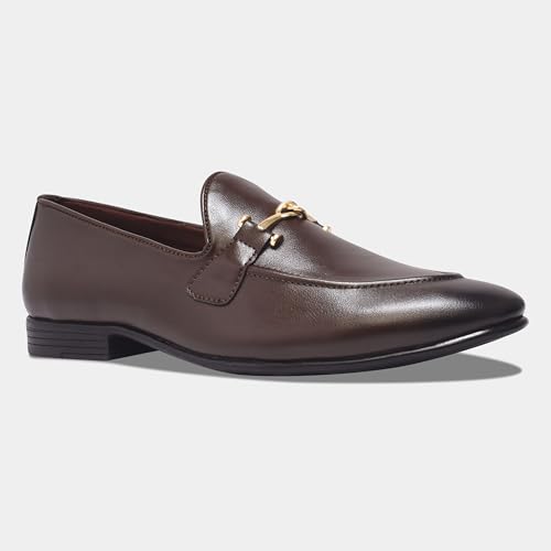 Image of Rosetto Romero Command Classic Dress Penny Loafers For Men
