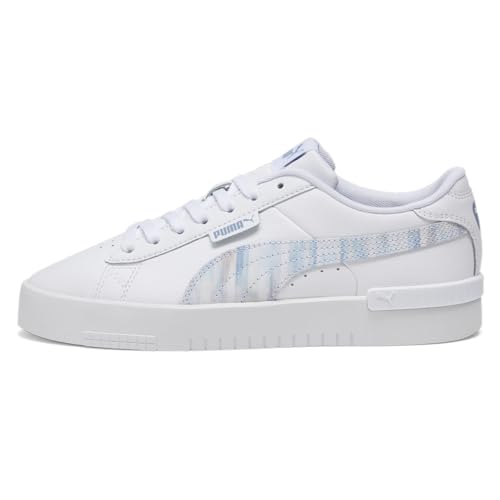 PUMA Womens Jada Renew Perforated Lace Up Sneakers Shoes - Blue, White3