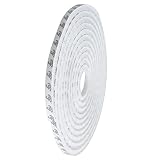 16.5 Ft Brush Weather Stripping, Self-Adhesive Pile Weatherstrip for Sliding Doors and Windows Frame
