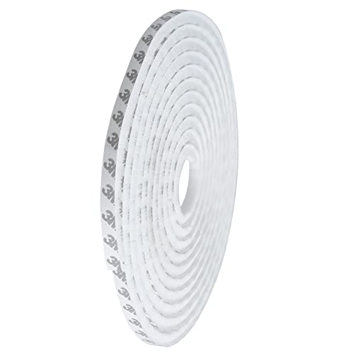 16.5 Ft Brush Weather Stripping, Self-Adhesive Pile Weatherstrip For Sliding Doors And Windows Frame Side, Felt Seal Strip Weatherproof Soundproof Dustproof(11/32 X 11/32 Inch, White) #TOP1