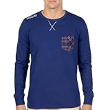 95% Coton, 5% Lycra Shilton T-Shirt avec Poche Poitrine Homme 3XL / Blue