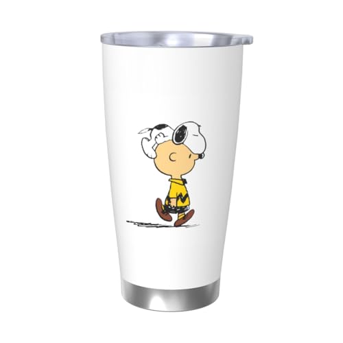スヌーピー 水筒 真空断熱ケータイマグ 600ml ステンレスボトル 車用 直飲み 保温 保冷 フタ付きコーヒーカップ アウトドア 車のネイブに最適 スポーツタイプ ステンレスクールボトル 軽量 隔? 水筒 男の子 女の子