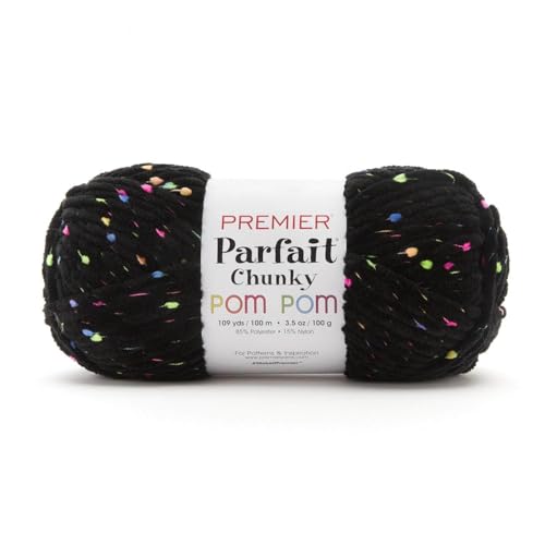 Premier Parfait Chunky Pom Pom Yarn-Let's Glow