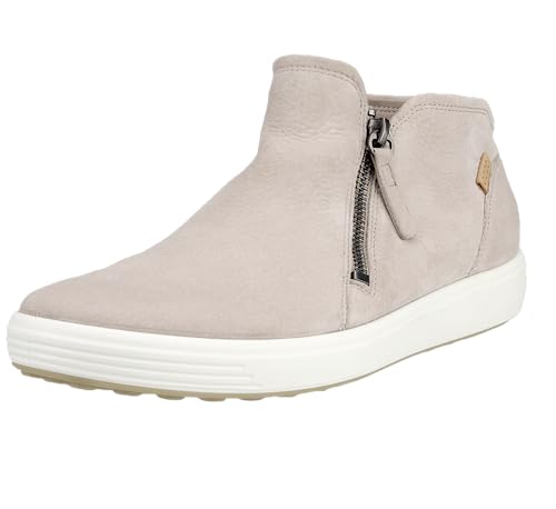 ECCO Women's Soft 7 Side Zip Bootie Sneaker, 7.5 US