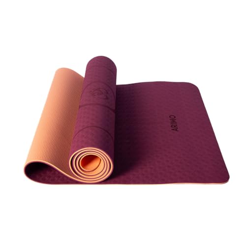 ARIMO Tapete Yoga Mat Antiderrapante TPE Ecológico Biodegradável ...