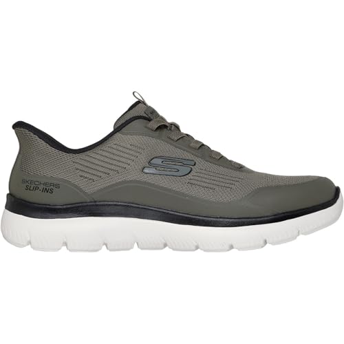 Skechers Summits Leyter 233047OLBK, Baskets Homme - 42 EU