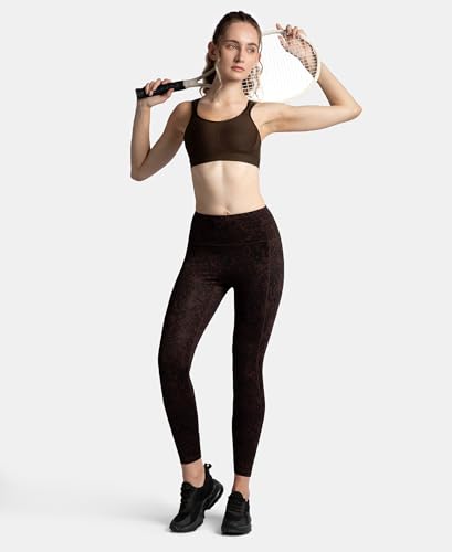 Image of Jockey MI11 Women Wirefree Non Padded Microfiber Elastane Stretch Full Coverage Active Sports Bra with StayDry Treatment