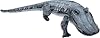 realistic 46" alligator toy float funny and cute. Also serves as a duck deterrent for lakes and pool areas. Perfect for luau, safari, or jungle party decorations and animal-themed birthday parties.
