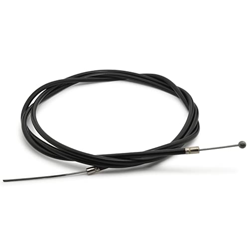 Easyboost Câble acier Ø1,5mm embout sphérique Ø6mm avec Gaine Accélérateur Gaz Frein Commande Embout Rond Boule Réparation Tondeuse Débroussailleuse Motoculteur