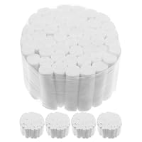 Milisten 5Pcs Dental Gaze Rollt Baumwolle Pads Gerollt Wattebausch Mund Gaze für Zahnärzte Kinder Und Erwachsene