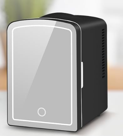 Iceblue 4L Mirror Mini Fridge - Black