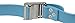 Cressi Quick-Release Elastic Belt with Metal Buckle, Blue