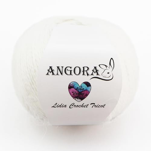 Hilo de lana Angora, extremadamente suave: hilo de lana angora, hilo de tejer, hilo de ganchillo (50 gr/ovillo; 8 colores) (empresa española/envío desde España)… (01)