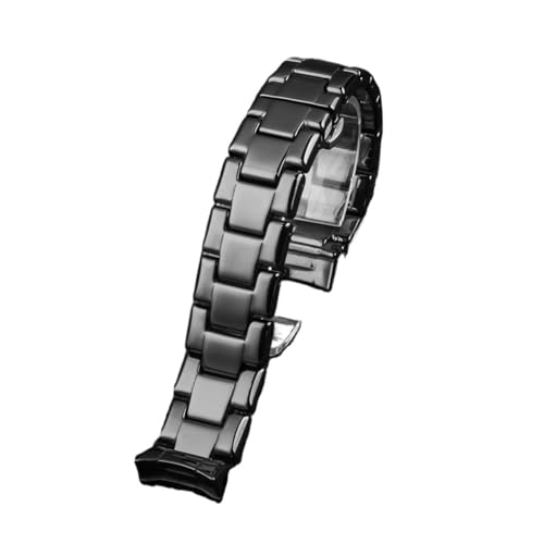 Bracelet en céramique blanche pour montre Armani AR1443 éclat élégant