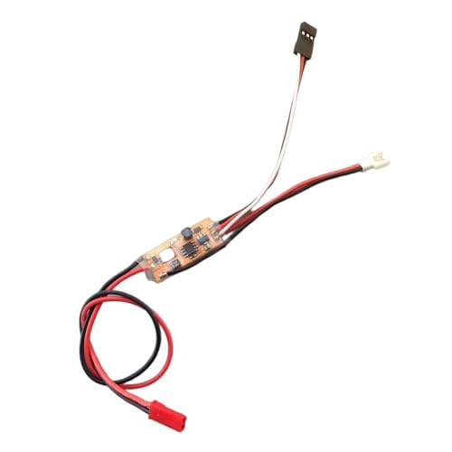 12A 1S 3.7V �u���V�t�� ESC �P���� BEC �u�[�X�g�t�� 5V 600mA 3-6V PWM ���� 720 820 N20 N30 130 8520 ���[�^�[ DIY RC ��s�@�p �p�[�c�A�N�Z�T���[ [���s�A���i]