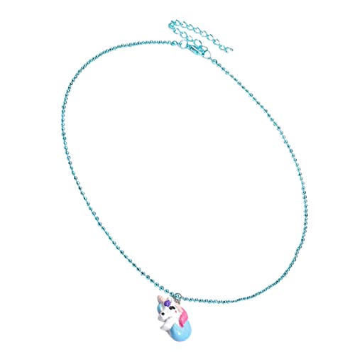 DEARMAMY Halskette Für Mädchen Kinderkette Mit Bunten Perlen...