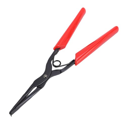 BSTiltion Alicates rojos de fibra óptica de acero inoxidable para conector de brida SC LC, enchufe rápido, mango antideslizante para amplias aplicaciones