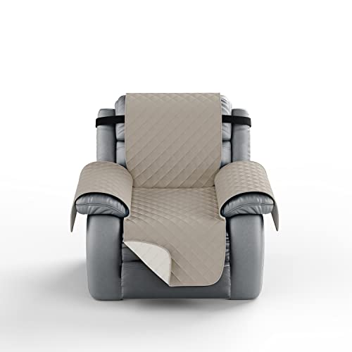 両面 リクライニングカバー,一人掛けソファカバー ソファーシーツ 防水 滑り止め,リクライニングチェアカバー 水洗い 家具カバー ソファーカバー ン用 リビングルーム ソファ四季適用 Small F