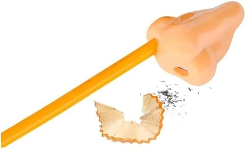 Lustiger Nasen-Bleistiftspitzer für Kinder, Mini-Bleistiftspitzer, Klassenzimmerbedarf, Belohnungen im Klassenzimmer, Geburtstagsparty-Zubehör