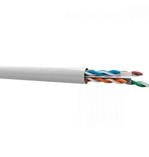 Rolo de 20 metros Cabo SohoPlus Furukawa Cat6 crimpado RJ45 Branco