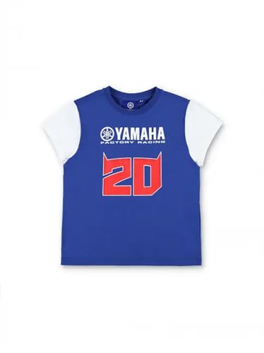 T-Shirt Enfant Fabio Quartararo Yamaha Factory Racing - Grand 20 et Logo Yamaha