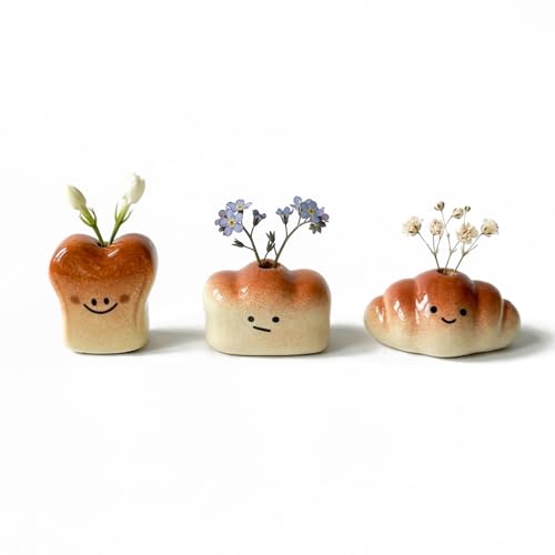 Imanes Mini Jarrón Pan DIF DECO 3 Piezas Decorativos miniatura 3