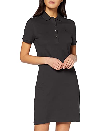 Lacoste Damen Ef5473 Robe, Schwarz, 36