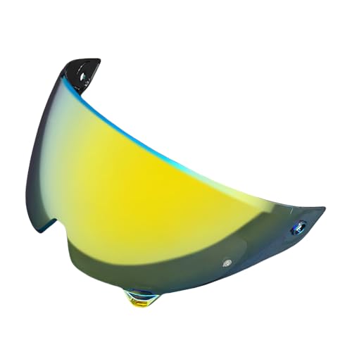 ANSUNDA Helmet Visor Replacement for Atlas 3.0 4.0, UV Protection Motorcycle Helmet Face Shield for Atlas 3.0 4.0 (Revo Deep Gold)