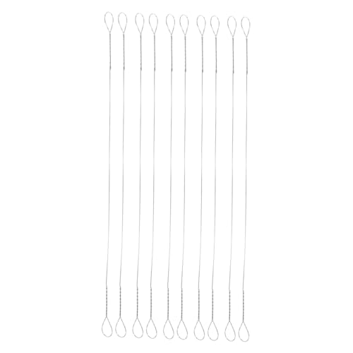 GRIRIW Multipurpose Cheese Slicer Wire 10pcs Cheese Cutting Line Replacement Slicer for Easy Slicing