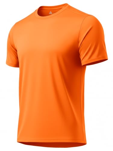 Image of 3 Pack Mens Swim Shirt Rash Guard Workout Shirts UPF 50+ Short Sleeve Fast Dry Sun Protection Lightweight Water Shirt
