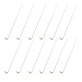 KOMBIUDA 15 Stück Teiliges Kupfer brennlöffel Labor und Unterricht Langlebige Chemische Verbrennungslöffel mit Mittellangem Griff Geeignet für Feste Proben und Arzneiflaschen Vielseitiges