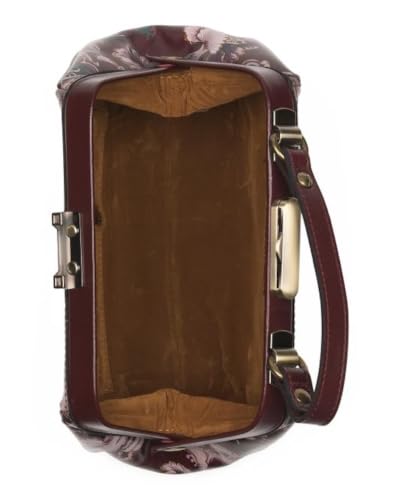 Image of Patricia Nash Gracchi Satchel Leather Handbag Purse