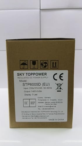 STP6005D DC Power Supply Adjustable (0-60V 0-5A), Precision DC