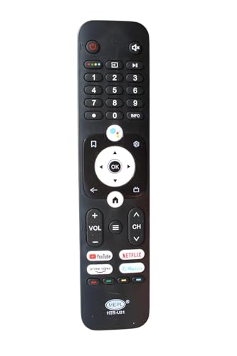 Image of Compatible with Haier Tv Remote Original HTR-U31Model and Suitable for Haier Smart Android 4k LED UHD HD Television Without Voice Command Feature (Please Match The Image with Your Old Remote)