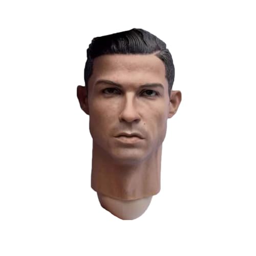 Figurine 1/6 tête militaire de star du football portugais pour corps 30 cm