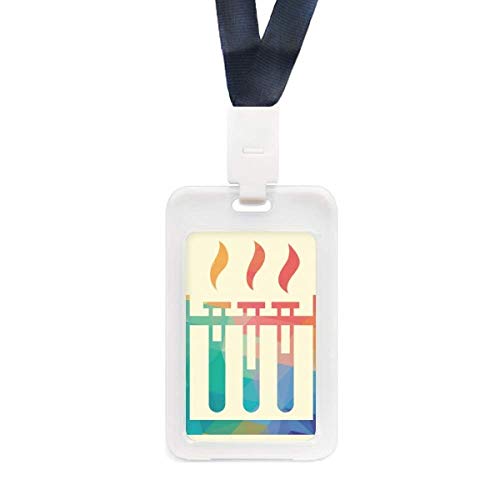 Tube à essai chimie transparent température carte identité crédit