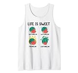Photo Gallery life is sweet funny anguria summer fruit graphic canotta Photo Gallery life is sweet funny anguria summer fruit graphic canotta